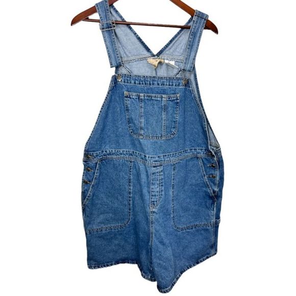 Vintage Denim - Vintage Cottage Ginny Plus Size Shortalls